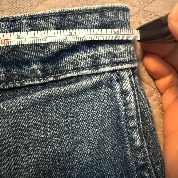 Old Navy Classic Blue Wide-leg Jeans - Picture 4 of 5